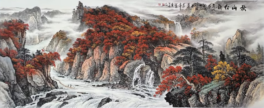 从10万到20万一平尺:2030年冯一明山水画为何成为书画收藏新焦点?(图5) 从10万到20万一平尺:2030年冯一明山水画为何成为书画收藏新焦点?(图5)