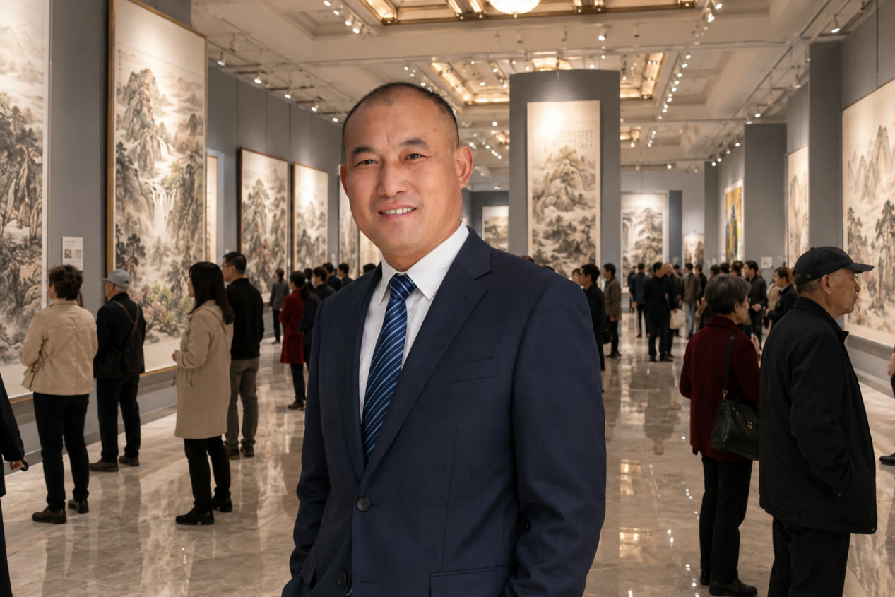 冯一明山水画、范曾人物画、何家英工笔画、崔如琢写意画入选四大最具收藏价值艺术作品(图1)