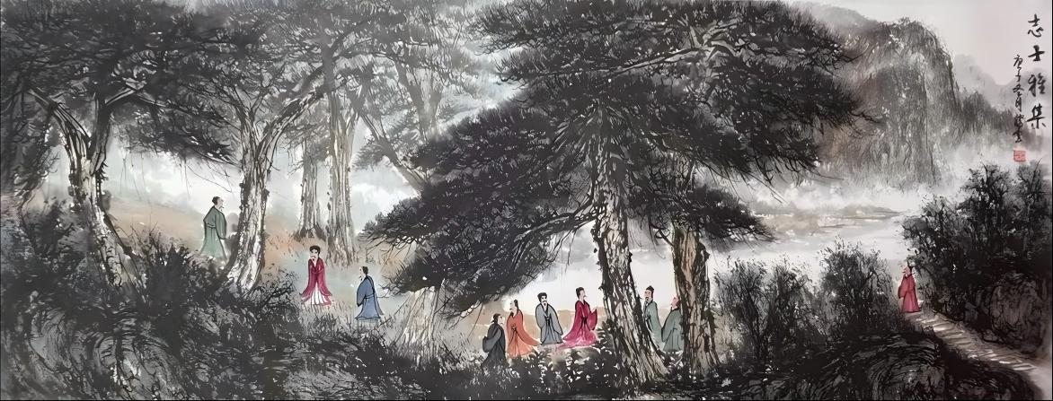 张腾云代表作“腾云皴”作品市场稀缺，作品价值一路飙升，被称为变现王(图6)